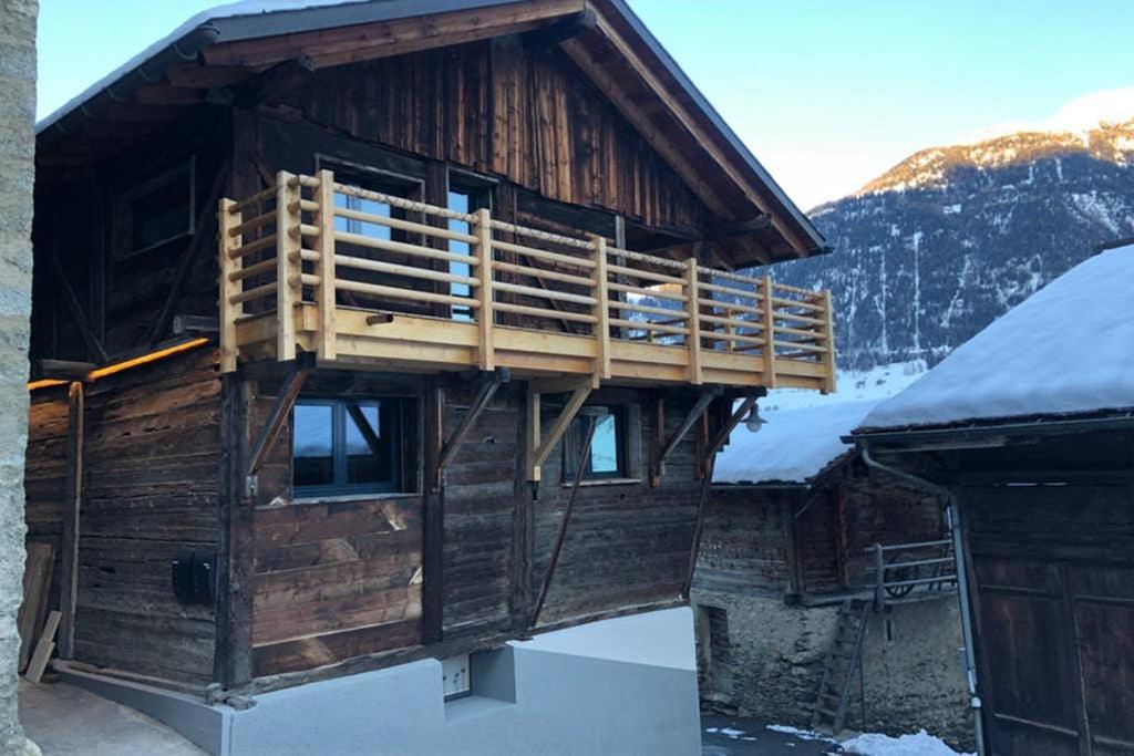 Grand Appartement Avec Terrasse A Chez-Les-Reuses Orsières Εξωτερικό φωτογραφία